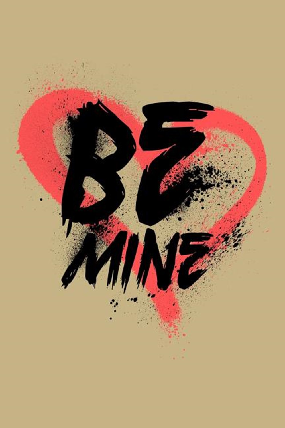 Be Mine Blank Paper Sketch Book - Artist Sketch Pad Journal for Sketching, Doodling, Drawing, Painti