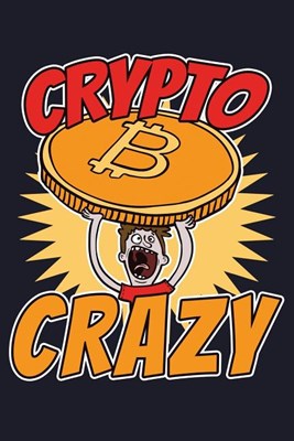 Crypto Crazy: Blank Paper Sketch Book - Artist Sketch Pad Journal for Sketching, Doodling, Drawing, Painting or Writing