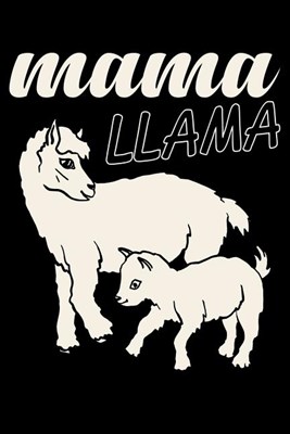 Mama Llama: Blank Paper Sketch Book - Artist Sketch Pad Journal for Sketching, Doodling, Drawing, Painting or Writing