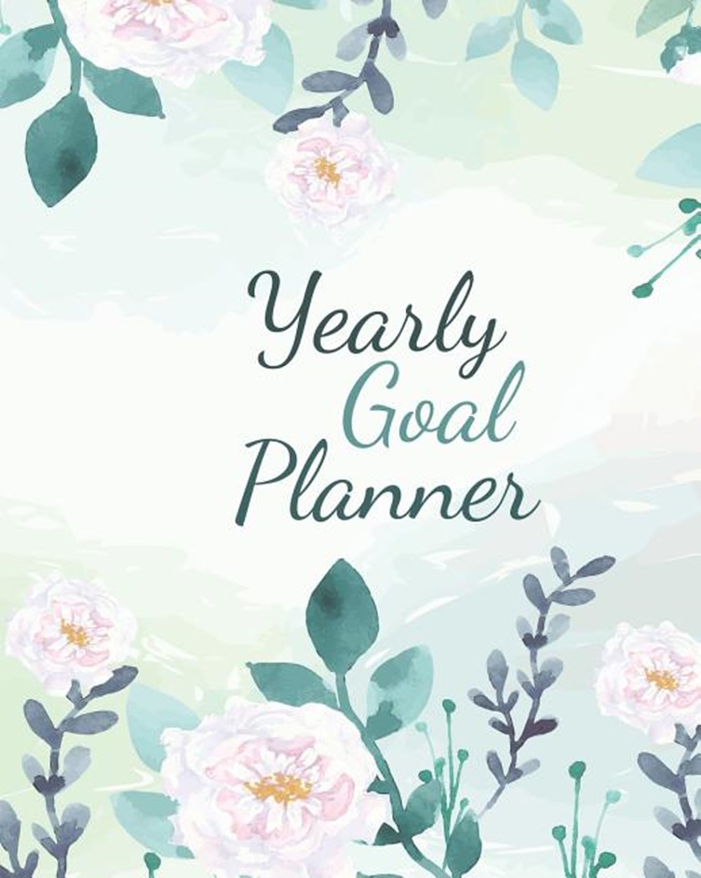 Yearly Goal Planner Boss CEO Entrepreneur Business Owner Undated 12 Month Goal Planner 8 x 10 120 Pa