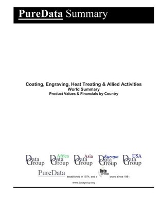 Coating, Engraving, Heat Treating & Allied Activities World Summary: Product Values & Financials by Country