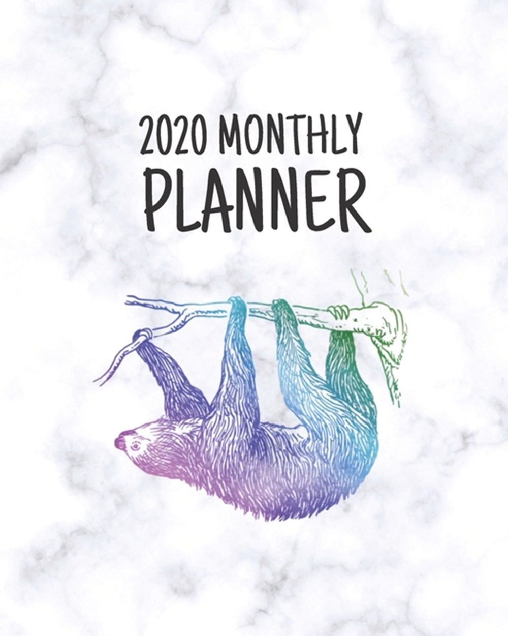 2020 Monthly Planner Inspirational Quotes - Habit Tracker - 2020 Goal Planner - January to December