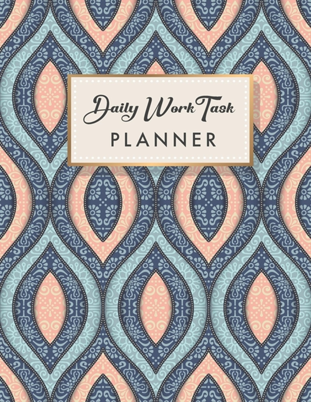 Daily Work Task Planner To-Do List Daily Organizer Task Management Planner Undated - Hourly Work Day