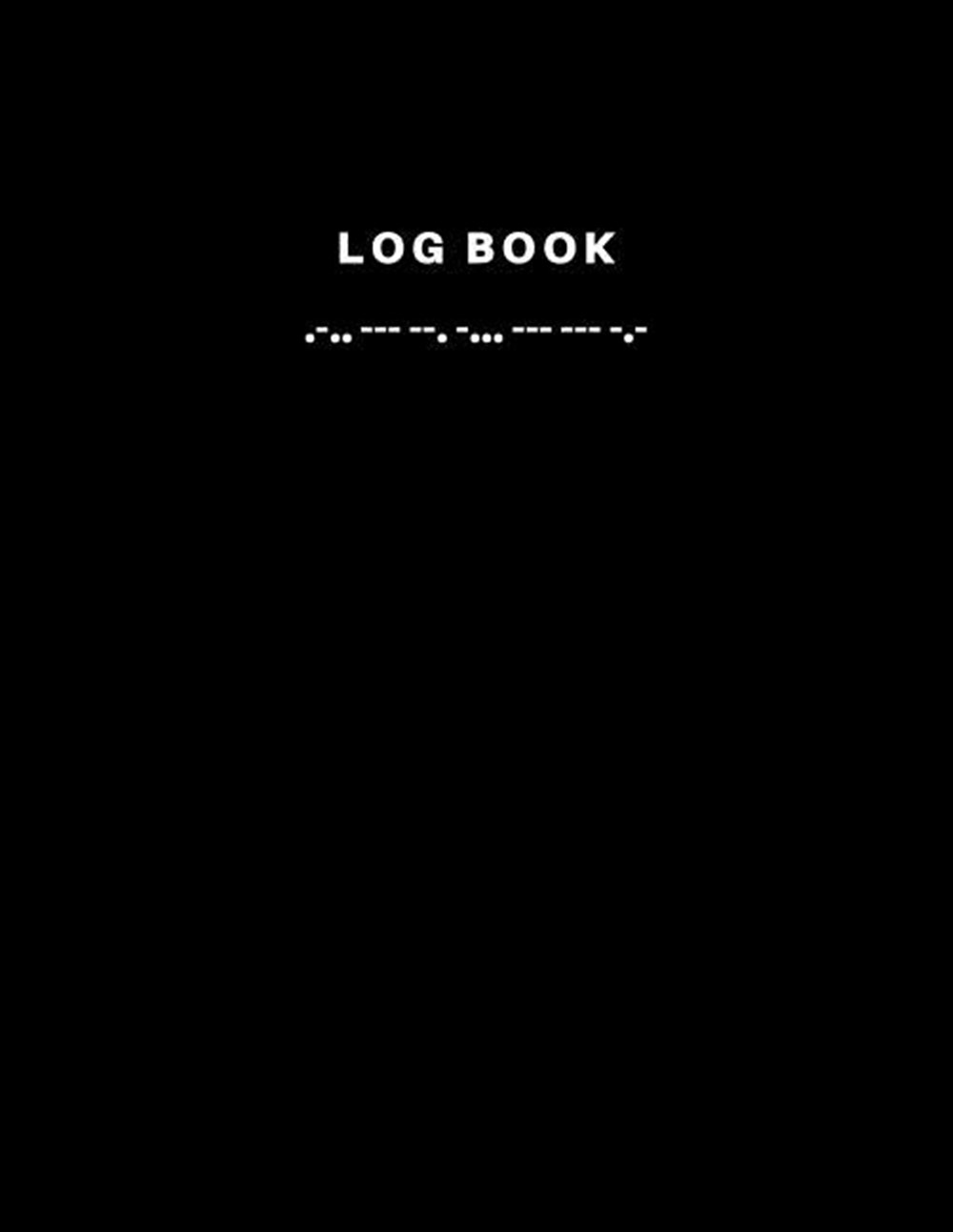 Logbook Elegance Log Book with Lined and Numbered 200 Pages with Grey Lines Letter Size 8.5 X 11 - A