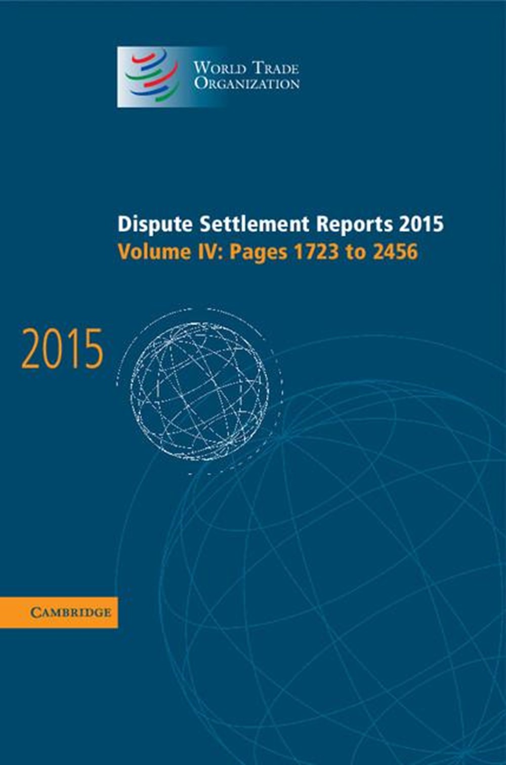 Dispute Settlement Reports 2015 Volume 4, Pages 1723-2456