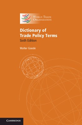  Dictionary of Trade Policy Terms 2020