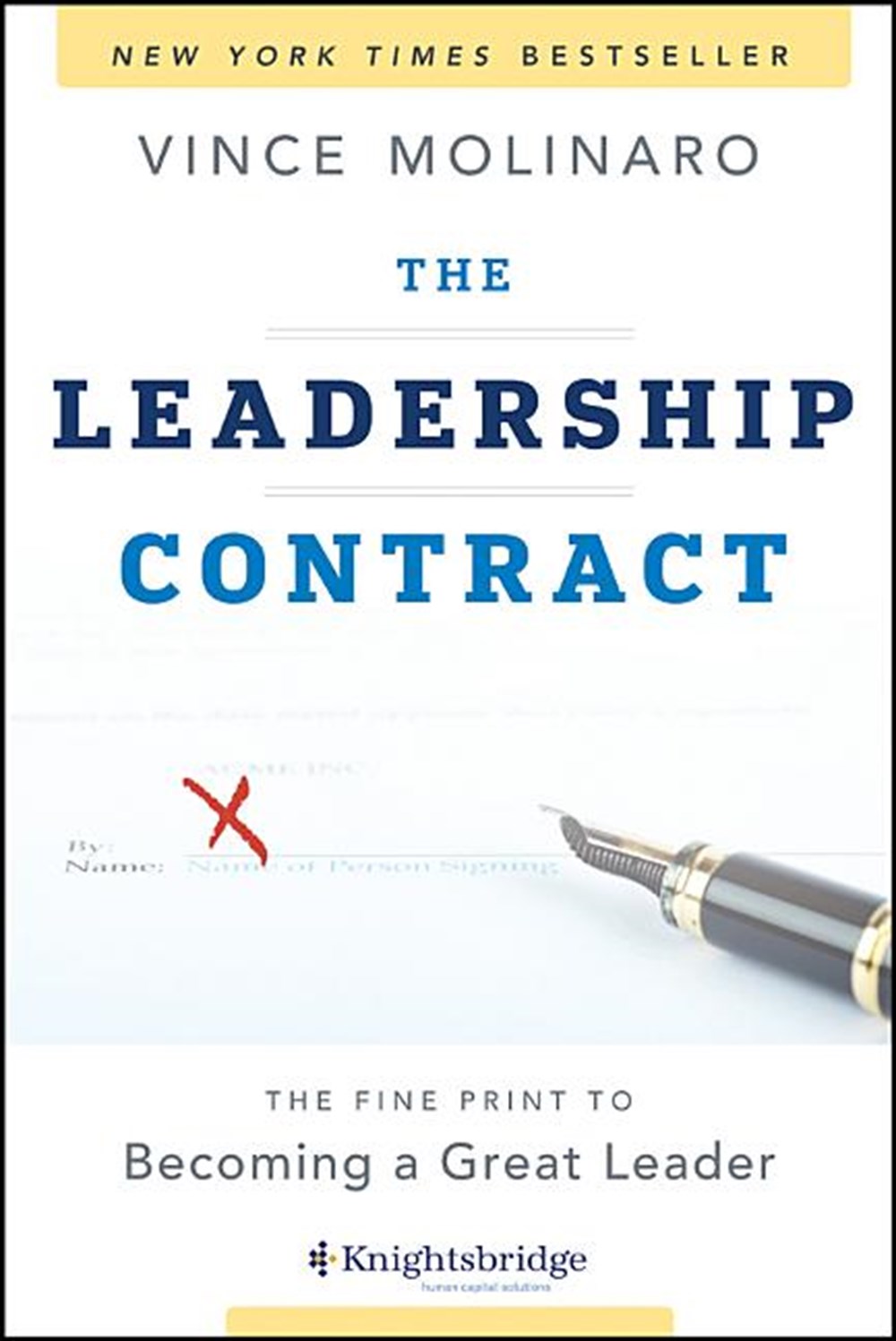 Leadership Contract: The Fine Print to Becoming a Great Leader