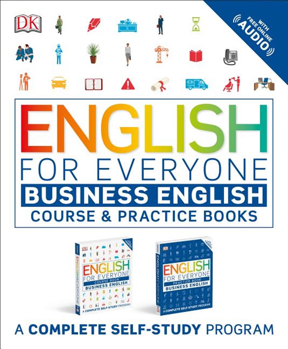 English for Everyone Slipcase: Business English Box Set: Course and Practice Books--A Complete Self-