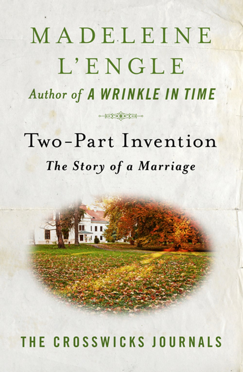 Two-Part Invention The Story of a Marriage