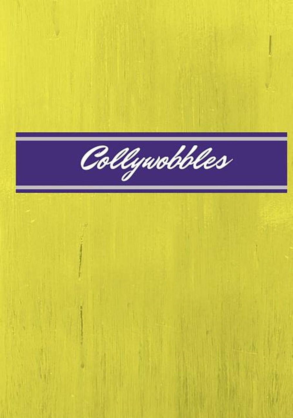 Collywobbles Lined notebook/journal 7X10
