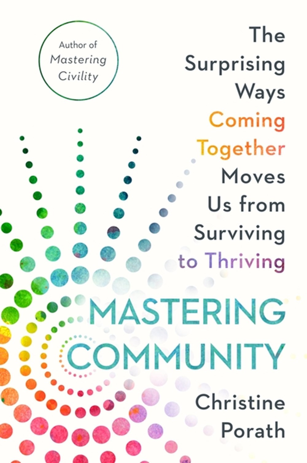 Mastering Community The Surprising Ways Coming Together Moves Us from Surviving to Thriving