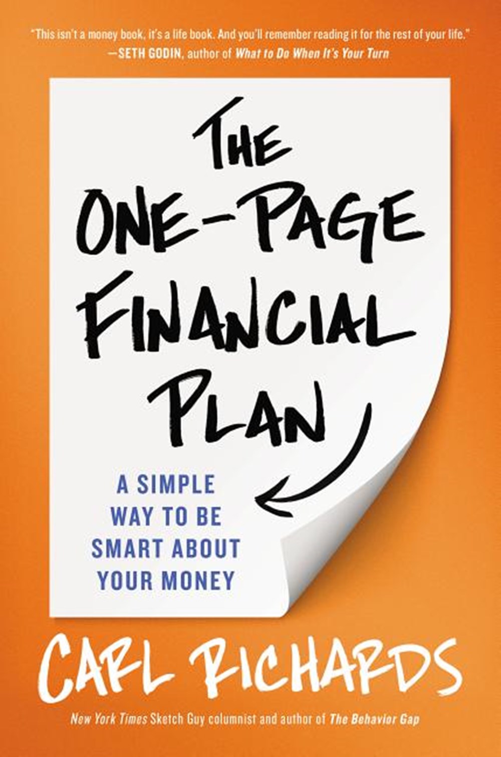 One-Page Financial Plan A Simple Way to Be Smart about Your Money