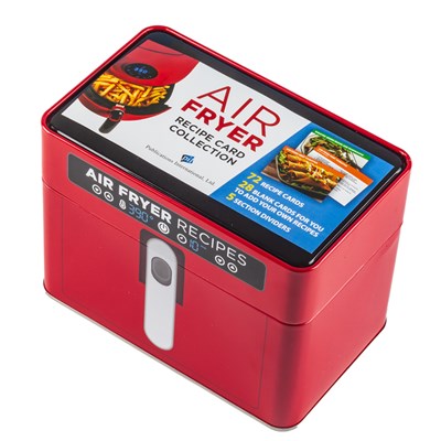  Air Fryer Recipe Card Collection Tin (Red): Volume 2