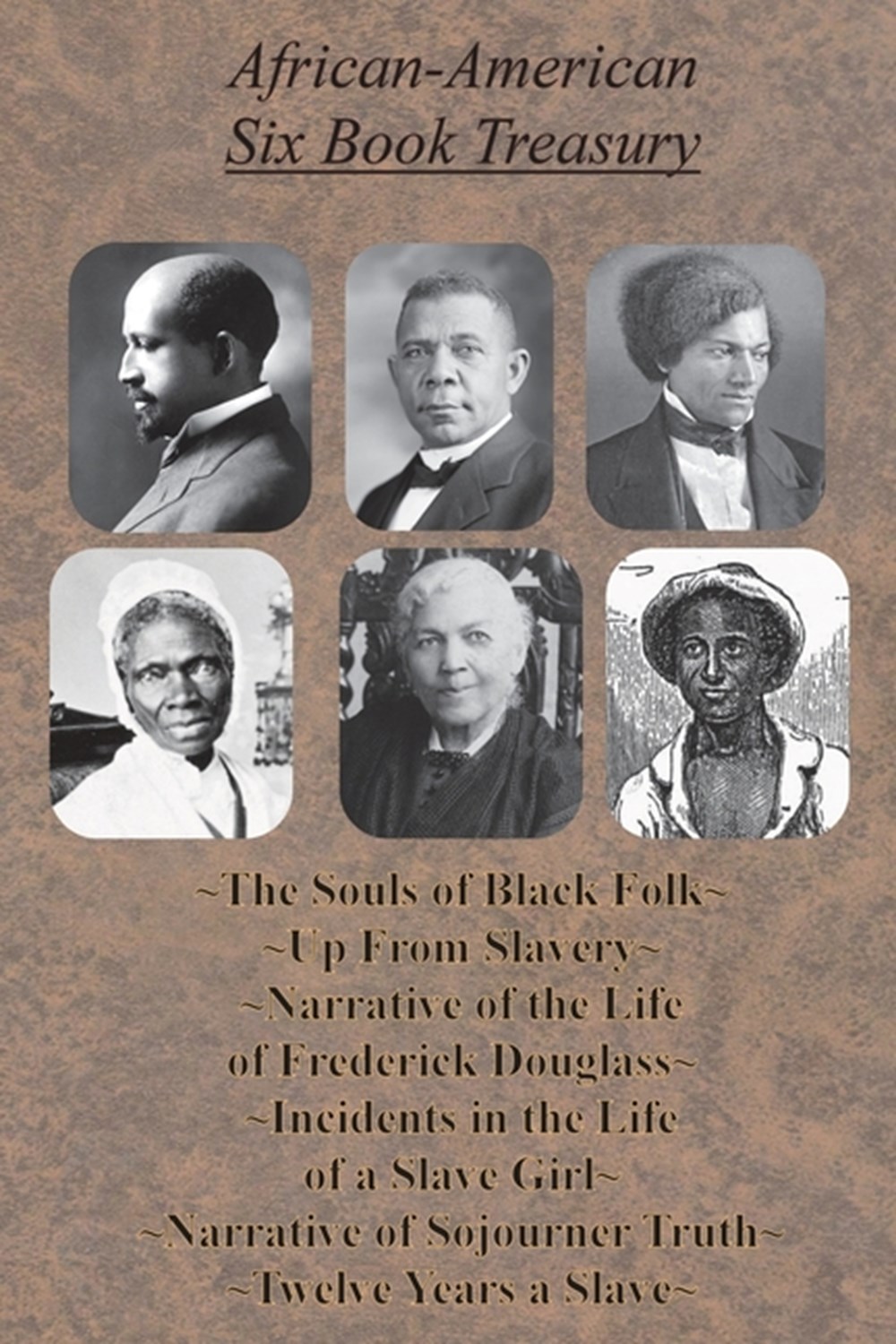African-American Six Book Treasury - The Souls of Black Folk, Up From Slavery, Narrative of the Life