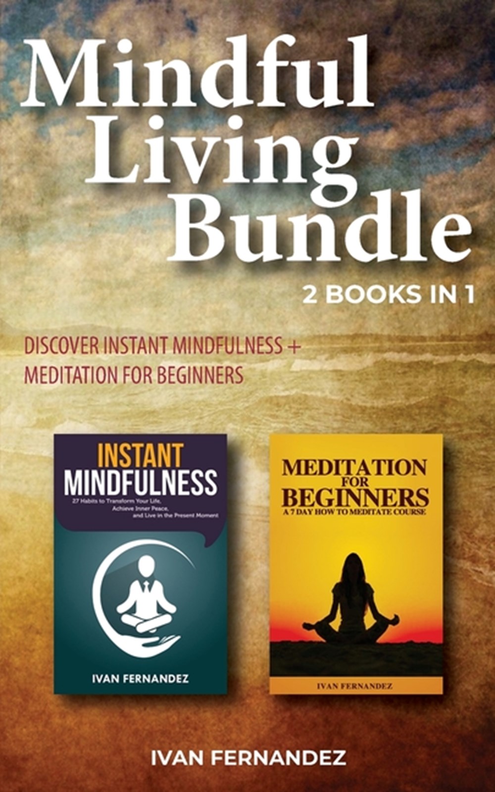 Mindful Living Bundle 2 Books in 1: Discover Instant Mindfulness + Meditation for Beginners