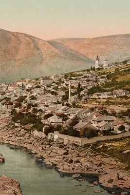 Mostar, Bosnia and Herzegovina - A Poetose Notebook / Journal / Diary (50 pages/25 sheets)