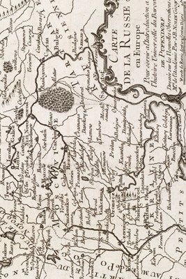 1668-1708 Map of Russia - A Poetose Notebook / Journal / Diary (50 pages/25 sheets)