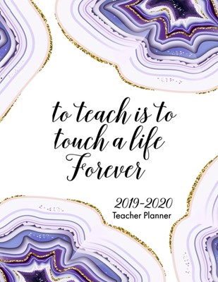 Teacher Planner 2019-2020: Lesson Planner for Academic Year July 2019 - June 2020, 7 Subject Weekly Lesson Planner + Monthly Calendar View, Comes