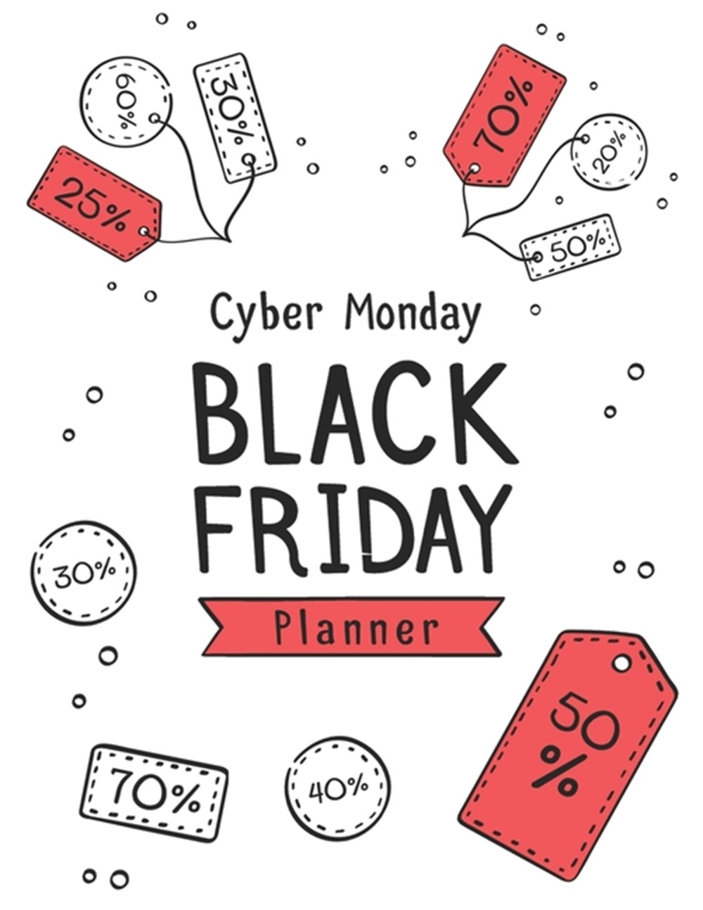 Black Friday & Cyber Monday Planner Countdown Planning to Find the Deals and Best Coupons to Use for