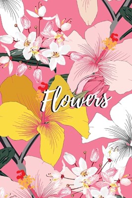 Flowers: Asian Pink Flowers College Ruled Journal (6x9" 100+ Pages)