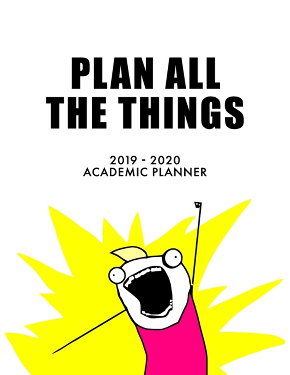 Academic Planner 2019-2020 Academic Year July 2019 - June 2020, 7 Subject Weekly Student Planner + M
