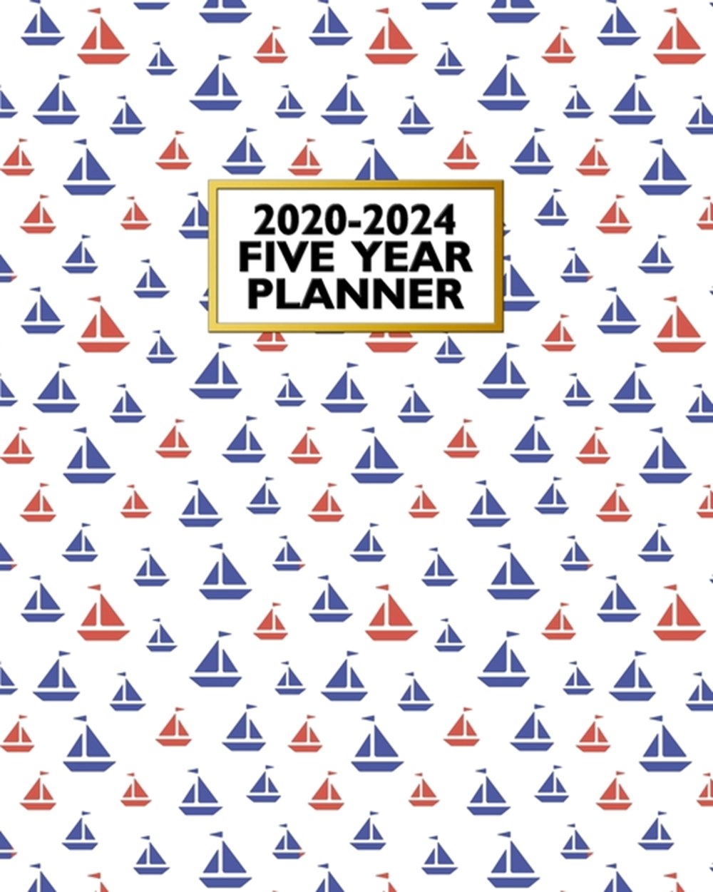 2020-2024 Five Year Planner Gorgeous Coastal Lighthouse - 60 Month Calendar and Log Book - Business 