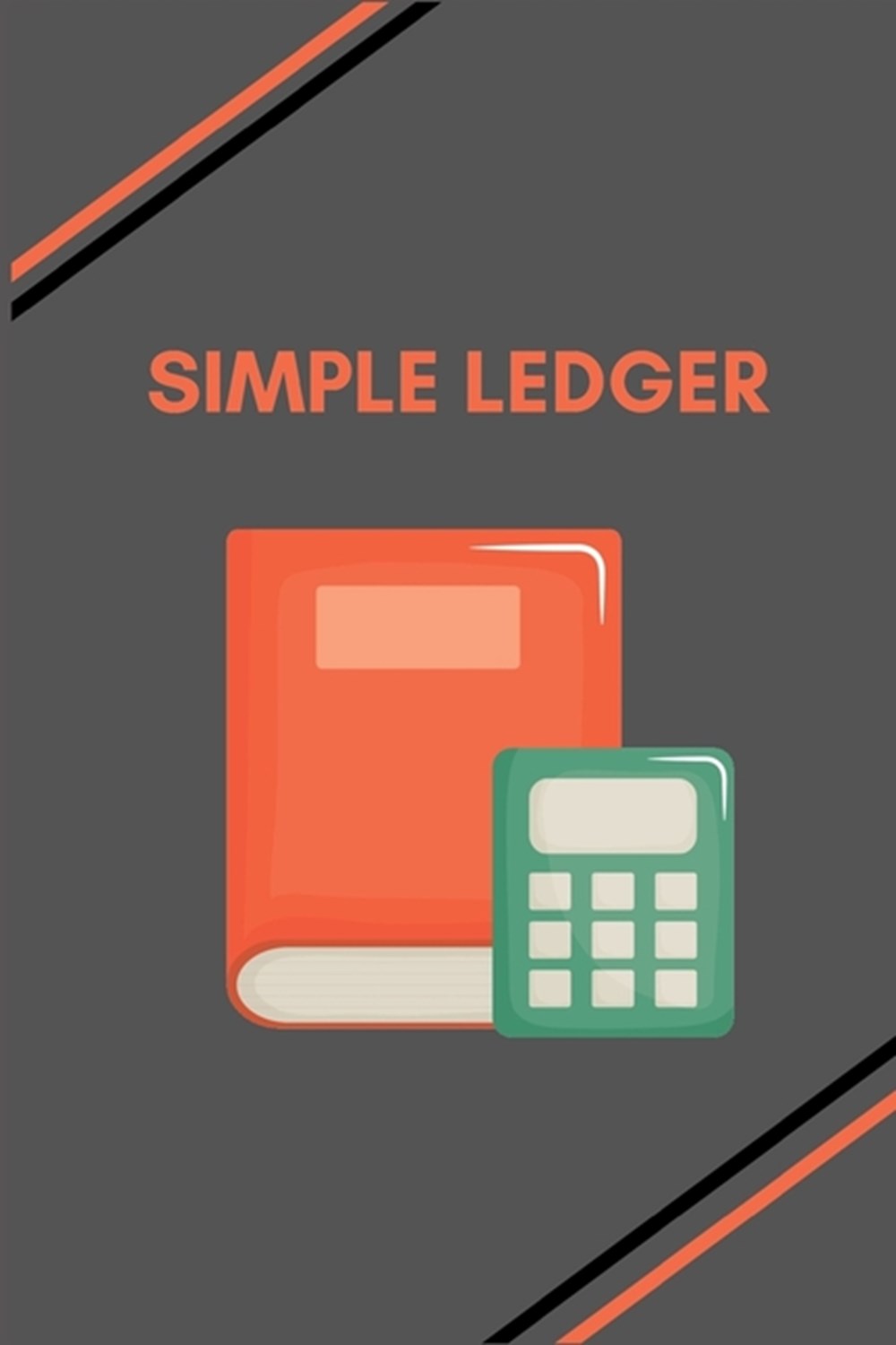 Simple Ledger Simple Balance sheet or Cash Book Accounts Bookkeeping Journal for Small and big Busin