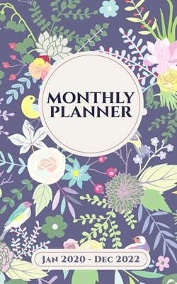 3 Year Monthly Planner and Agenda - January 2020 to December 2022: Pocket Calendar Gift Organizer for Students and Business People - One Month Per Pag