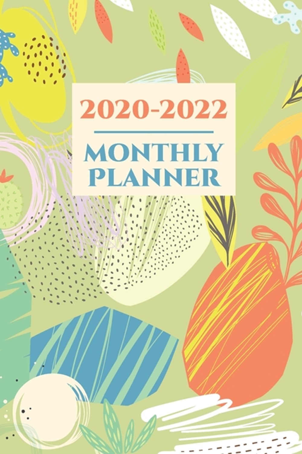 2020-2022 Monthly Planner and Organizer with One Month At-A-Glance Three Year Appointment Gift Agend