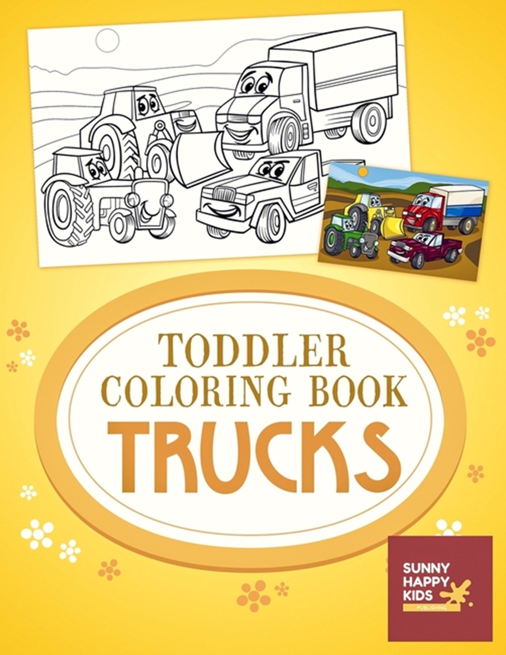 Toddler Coloring Book Trucks: Fun and Educational Truck Coloring Book That Made and Designed Specifi