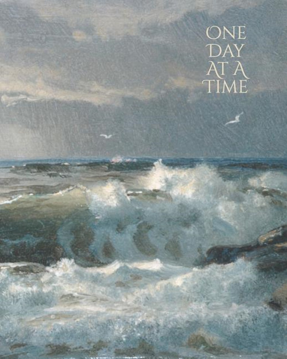 One Day at a Time Beautiful Beach Themed Guided Sobriety Journal with Inspirational Messages to Keep