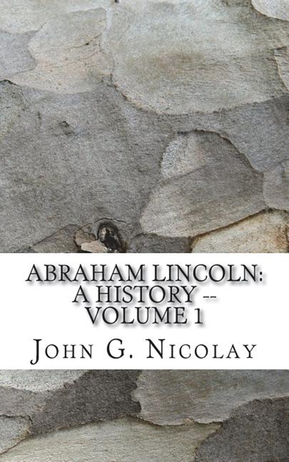 Abraham Lincoln A History -- Volume 1