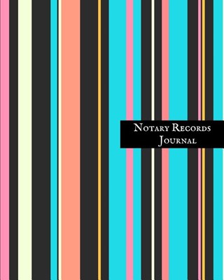 Notary Records Journal: Official Notary Journal- Public Notary Records Book-Notarial acts records events Log-Notary Template- Notary Receipt B