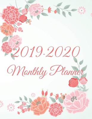2019-2020 Monthly Planner: calander planner 2019-2020 for 24 Monthly Schedule Organizer - Agenda Planner for 2 Years, 60 weekly planner with jour