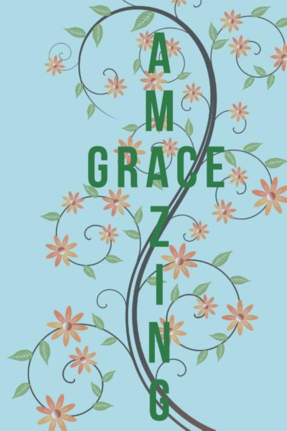 Amazing Grace Blank Line Journal
