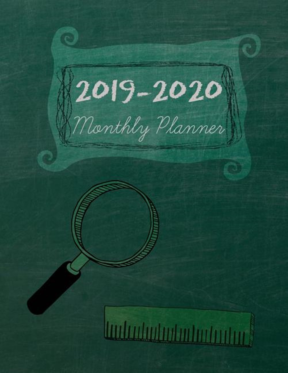 2019-2020 Monthly Planner calander planner 2019-2020 for 24 Monthly Schedule Organizer - Agenda Plan