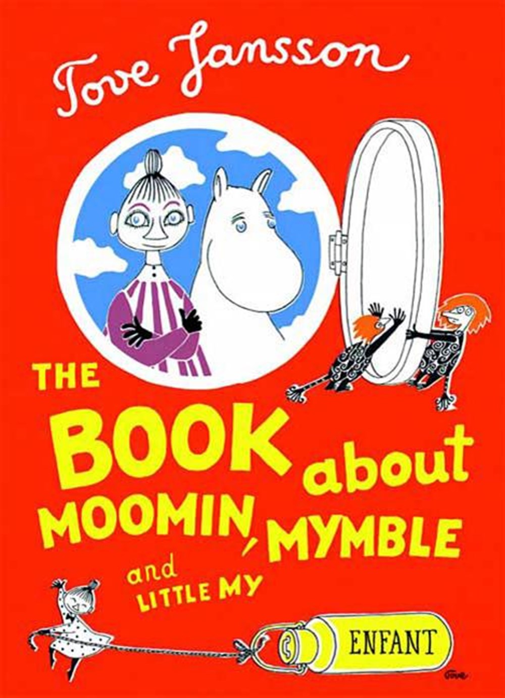 Book about Moomin, Mymble and Little My