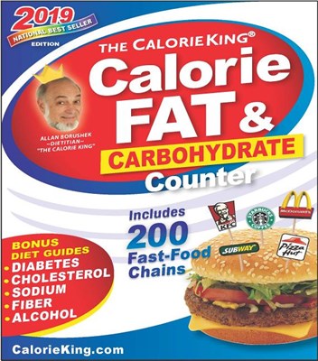  Calorieking 2019 Calorie, Fat & Carbohydrate Counter (New Edition,2019)