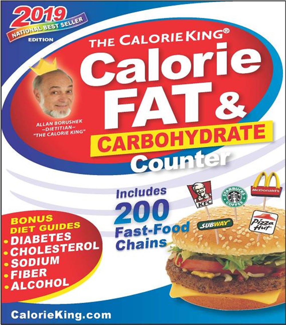 Calorieking 2019 Calorie, Fat & Carbohydrate Counter (New Edition,2019)