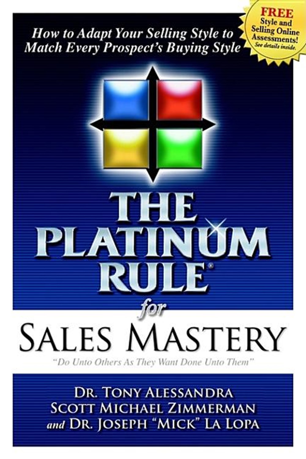 Platinum Rule for Sales Mastery: How to Adapt Your Selling Style to Match Every Prospect's Buying St