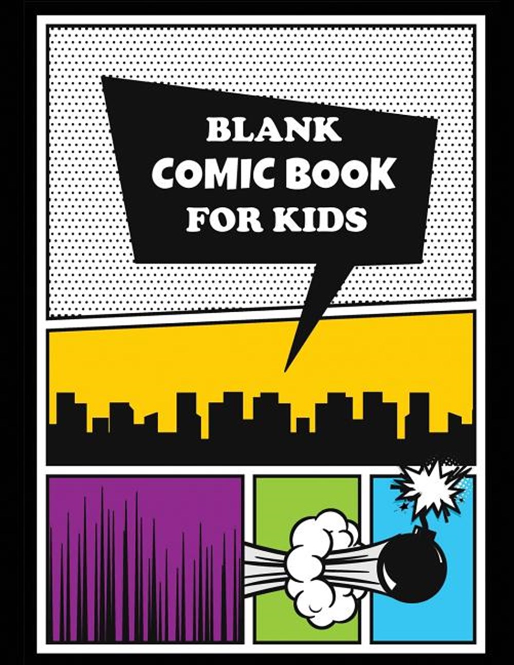 Blank Comic Book for Kids in Paperback by Dp Journals and