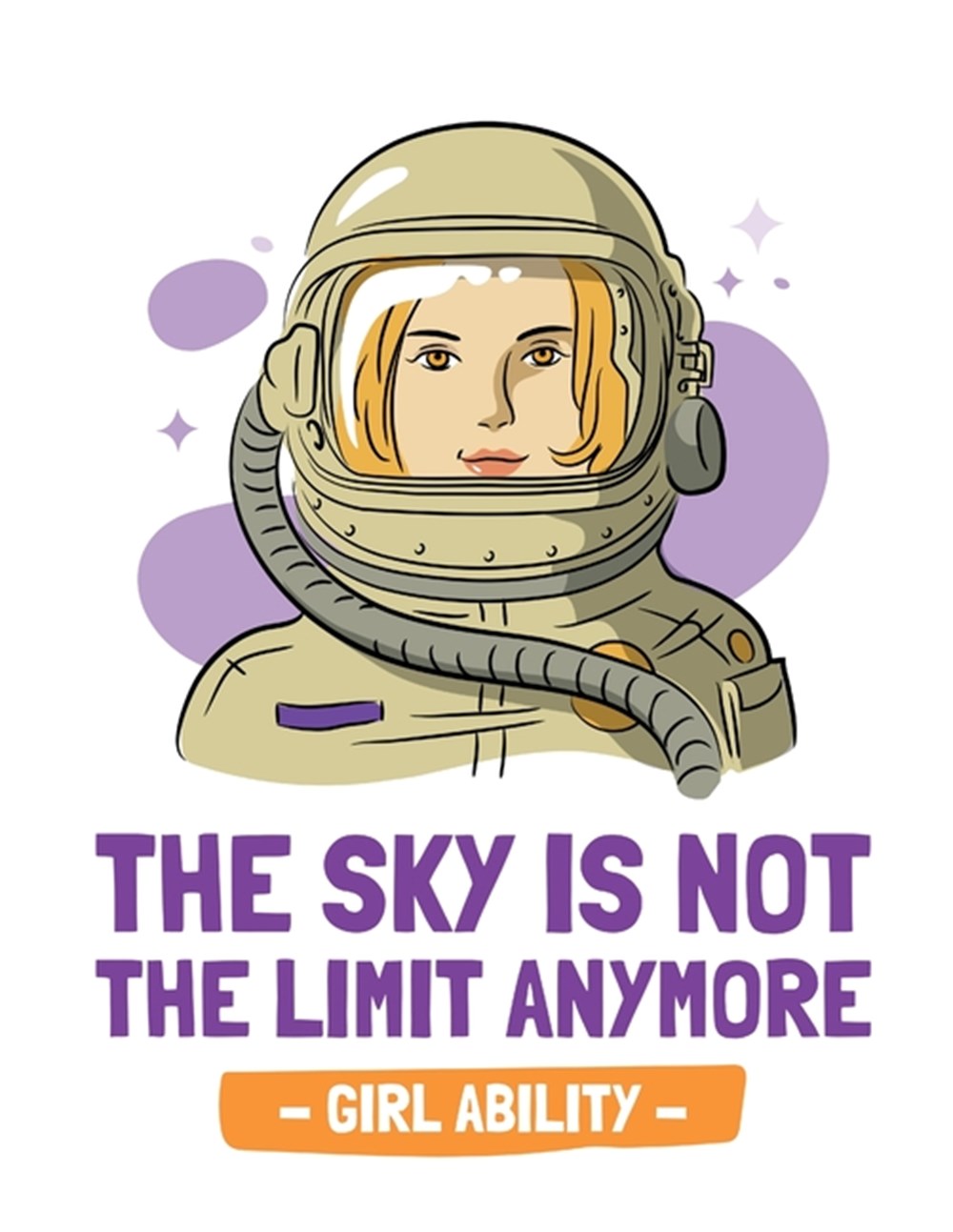 Sky Is Not The Limit Anymore Girl Ability: Time Management Journal Agenda Daily Goal Setting Weekly 