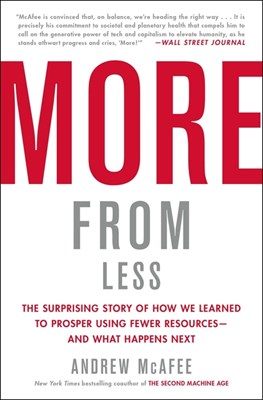 More from Less: The Surprising Story of How We Learned to Prosper Using Fewer Resources--And What Happens Next