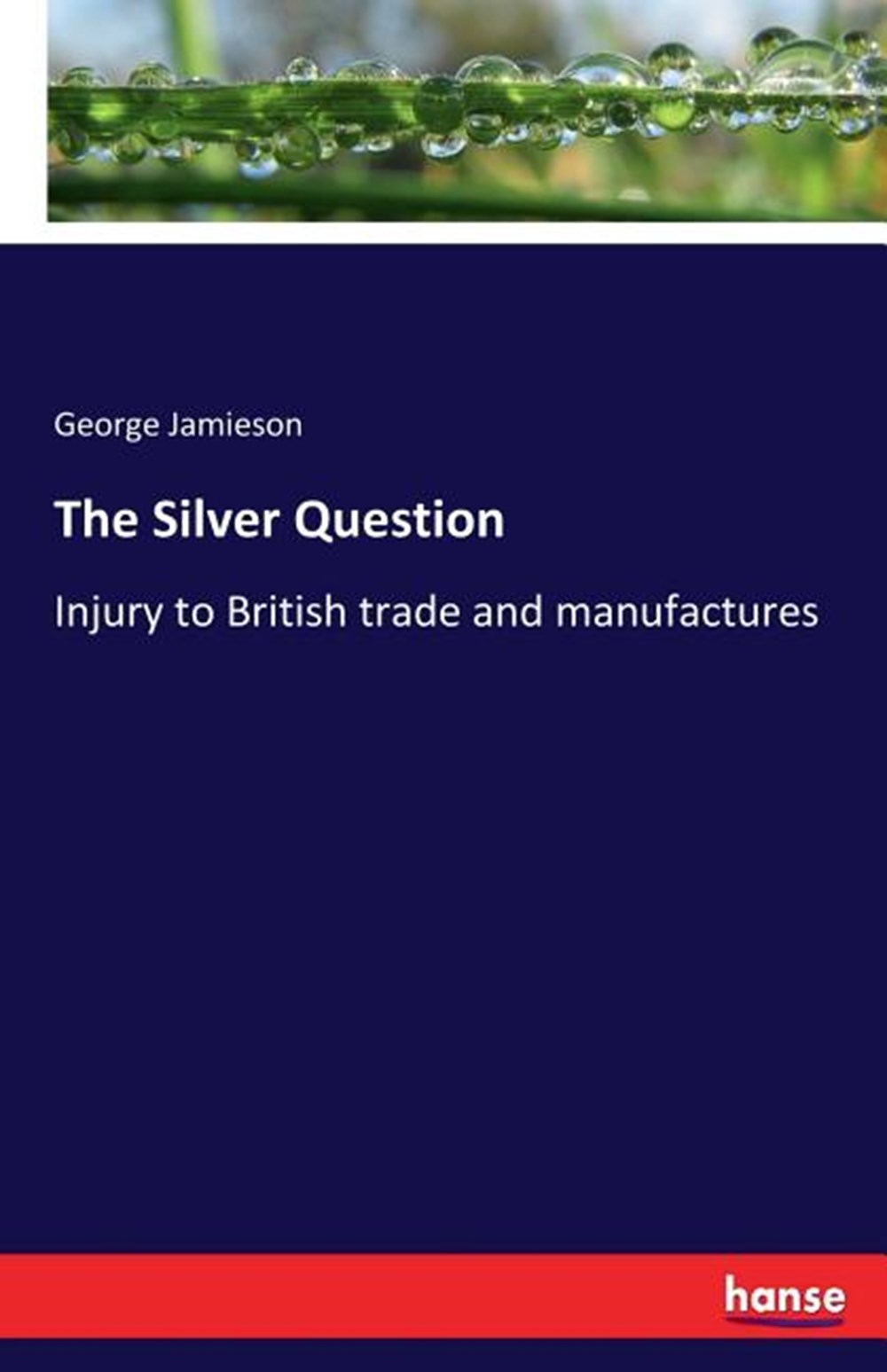 Silver Question: Injury to British trade and manufactures