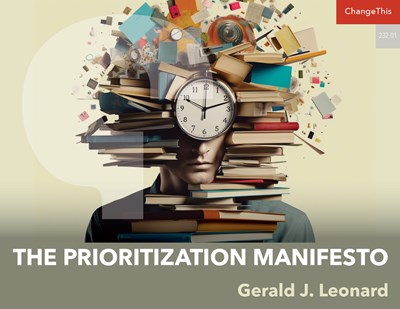 The Prioritization Manifesto