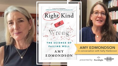 Amy Edmondson in Conversation with Sally Haldorson