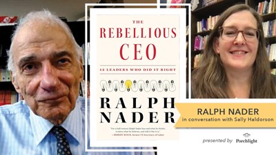 Ralph Nader in Conversation with Sally Haldorson