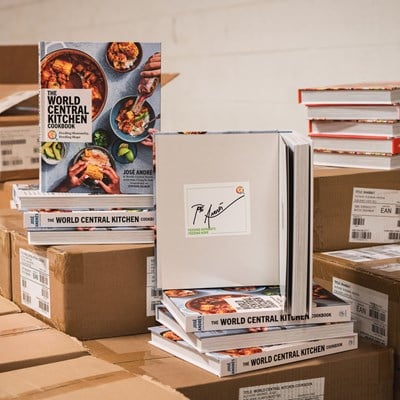 Signed Cookbooks: The World Central Kitchen Cookbook